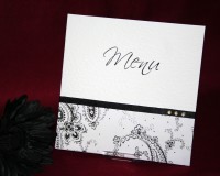 Photograph of the Noir Menu