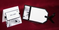 Photograph of the Noir Place Card
