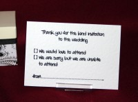 Photograph of the Noir Rsvp