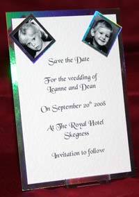 Photograph of the The Way We Were Save The Date
