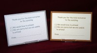 Photograph of the Bride and Groom Rsvp