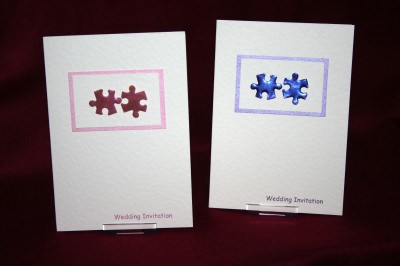 Photograph of the Jigsaw Pink Blue