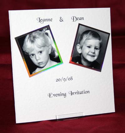 Photograph of the The Way We Were Evening Invite
