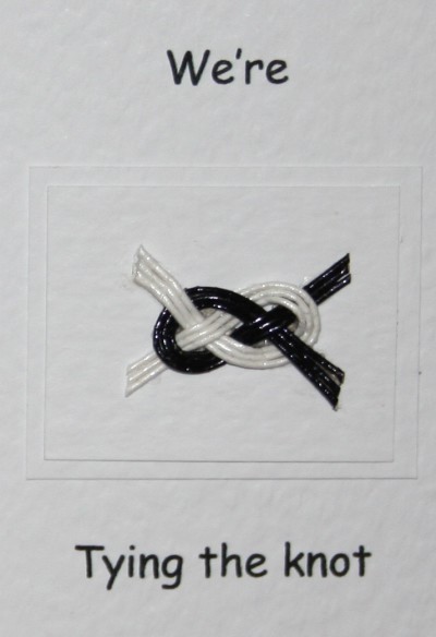 Photograph of the Tying the Knot Close Up