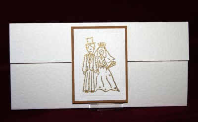 Photograph of the Bride and Groom Wallet