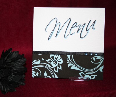 Photograph of the Chic Menu