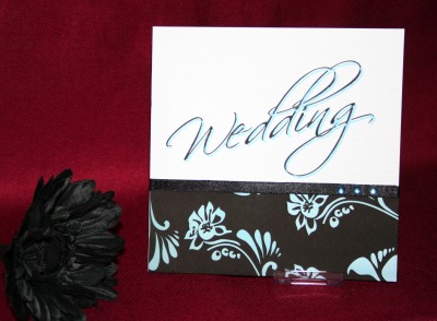Photograph of the Chic Wedding Invite
