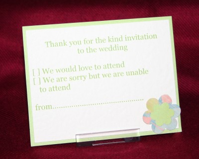Photograph of the Retro Rsvp
